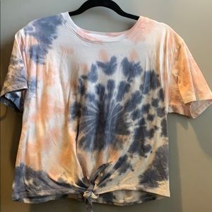 Tie dye hollister tee